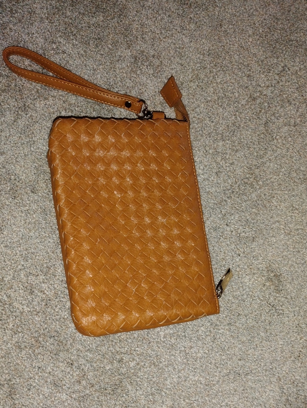 Woven Wristlet Clutch